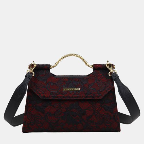 Charriol Red Leather Celtic Malia Handbag - Charriol - Modalova