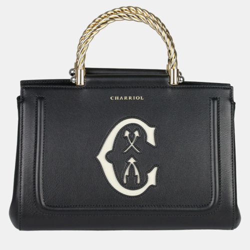 Charriol Black Leather MARIE OLGA Handbag - Charriol - Modalova