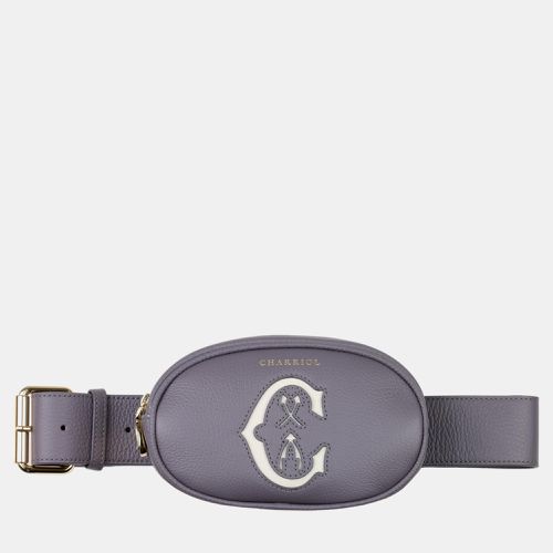 Charriol Storm Grey Leather MARIE OLGA Belt Bag - Charriol - Modalova