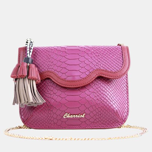 Charriol Mulberry Leather PALAIS ROYAL Clutch Bag - Charriol - Modalova