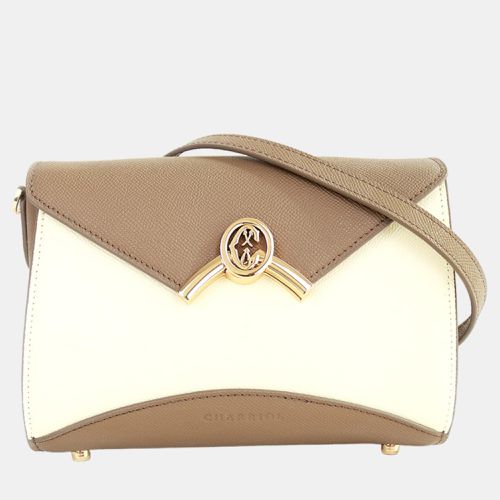 Charriol Taupe/Beige Leather Coralie Malia Handbag - Charriol - Modalova