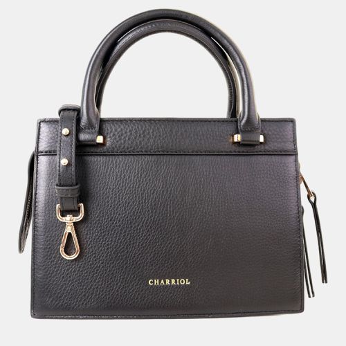 Charriol Black Leather Forever Handbag - Charriol - Modalova