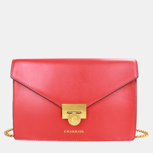 Charriol Red Leather TWIST Handbag - Charriol - Modalova