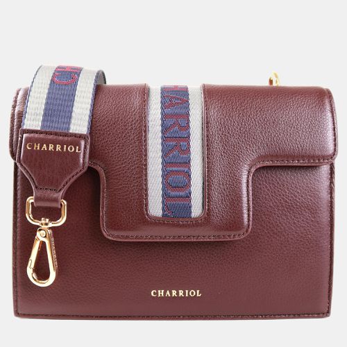 Charriol Bordeaux Leather Deauville Crossbody - Charriol - Modalova