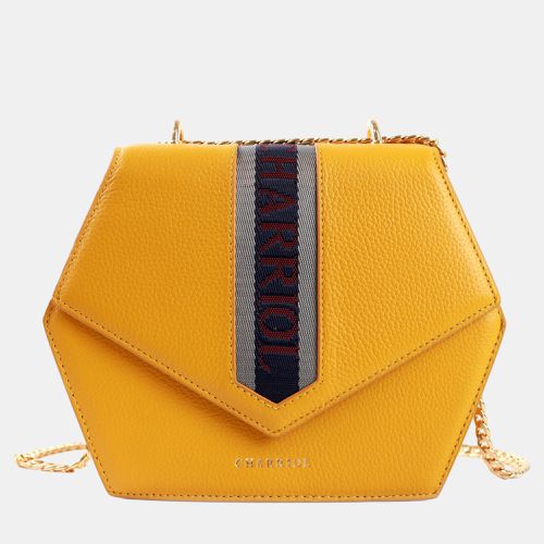 Charriol Yellow Leather Deauville Crossbody - Charriol - Modalova