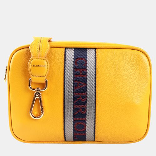 Charriol Yellow Leather Deauville Crossbody - Charriol - Modalova