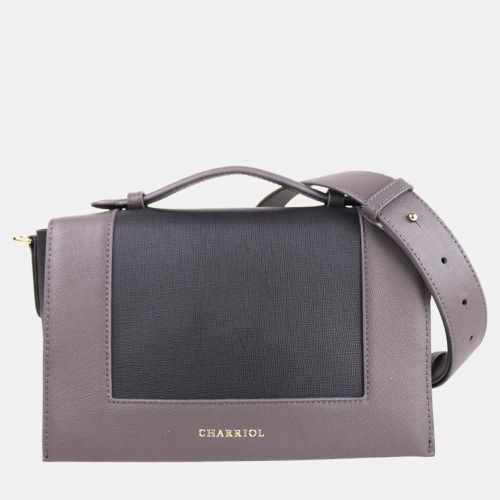 Charriol Black Leather Marina Crossbody - Charriol - Modalova