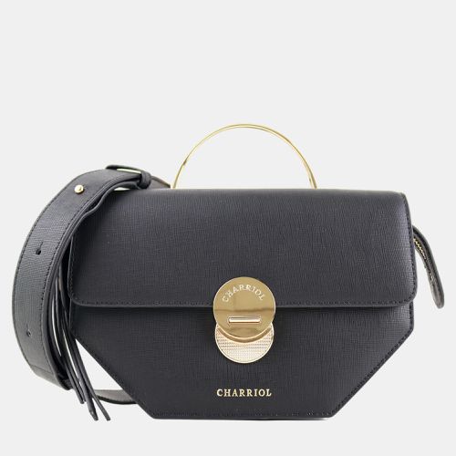 Charriol Black Leather Cetic Legacy Crossbody - Charriol - Modalova