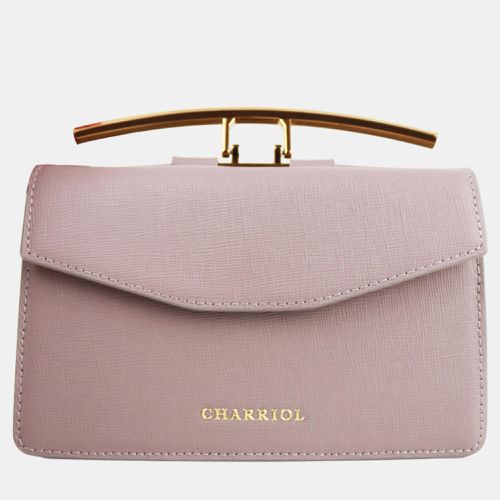 Charriol Grey Leather Cassis Crossbody - Charriol - Modalova