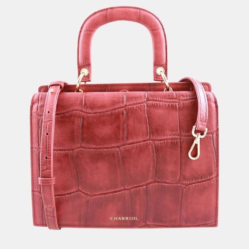 Charriol Bordeaux Leather Passion Handbag - Charriol - Modalova