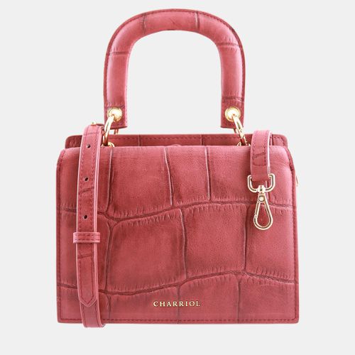 Charriol Bordeaux Leather Passion Handbag - Charriol - Modalova