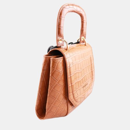 Passion Alligator Embossed Leather Top Handle Bag - Charriol - Modalova