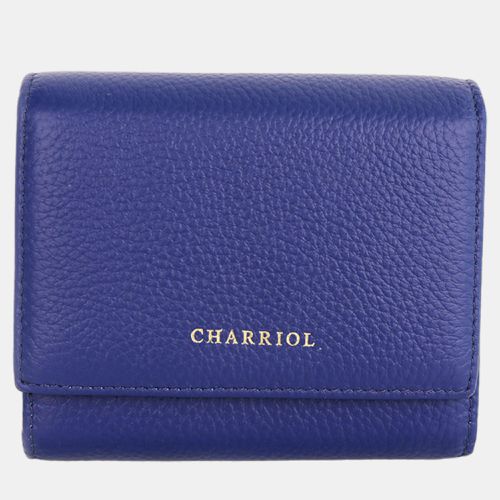 Charriol Navy blue Leather Wallet - Charriol - Modalova