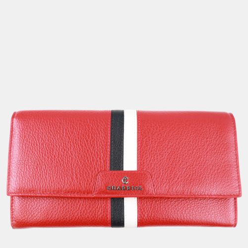 Charriol Red Leather Conic Wallet - Charriol - Modalova