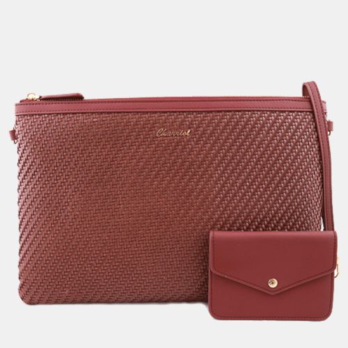 Charriol Burgundy Leather Christina Pouches - Charriol - Modalova