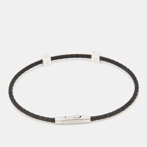 Charriol Laetitia Black PVD Coated Steel Mother of Pearl Station Bangle Braclet - Charriol - Modalova