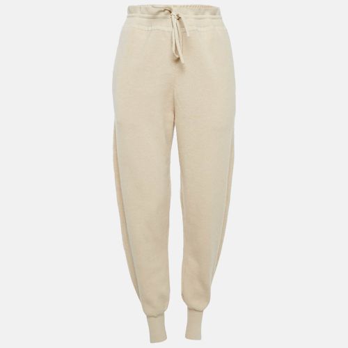 Chloe Beige Cashmere Knit Iconic Track Pants L - Chloe - Modalova