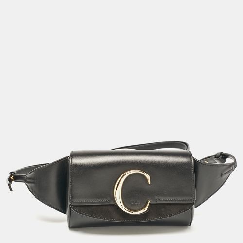 Chloe Black Leather and Suede C Belt Bag - Chloe - Modalova