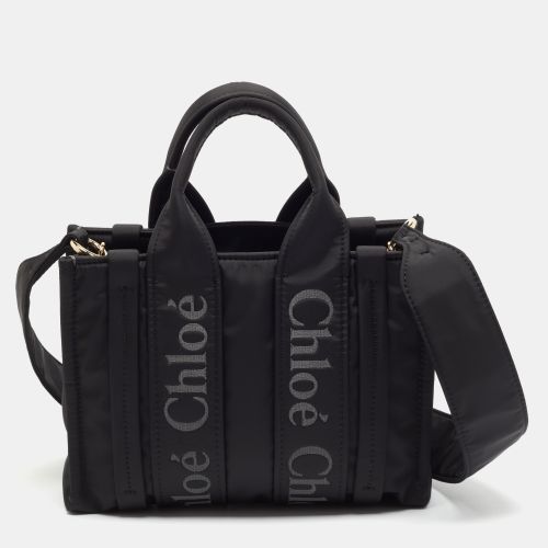 Chloé Woody Small Nylon Tote - Chloe - Modalova