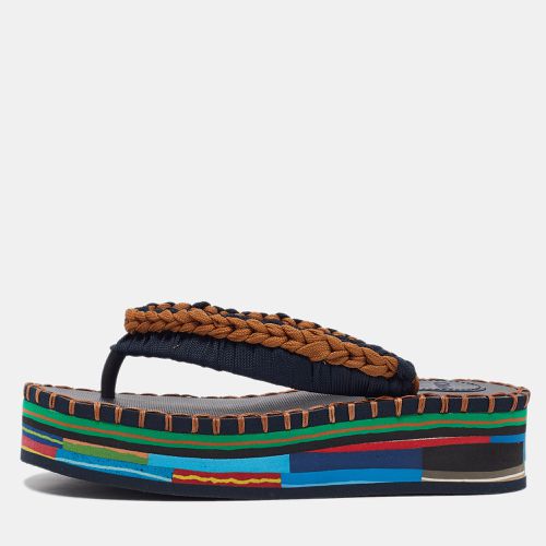 Chloé Multicolor Fabric and Rubber Thong Sandals Size 35 - Chloe - Modalova