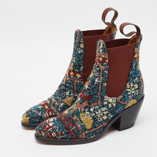 Size 37 Jacquard Chelsea Boots - Chloe - Modalova