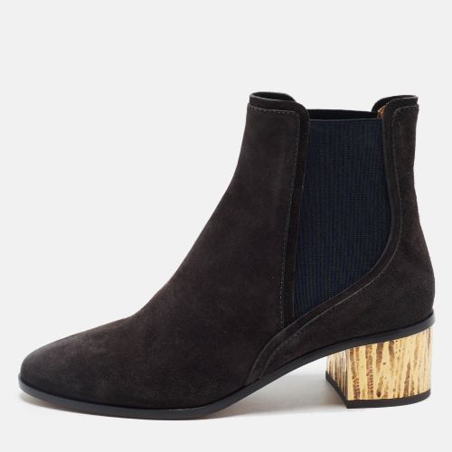 Chloé Size 37 Suede Ankle Length Boots - Chloe - Modalova