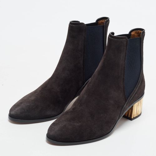 Chloé Size 37 Suede Ankle Length Boots - Chloe - Modalova