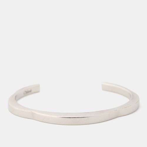 Chloe Silver Tone Open Cuff Bracelet - Chloe - Modalova