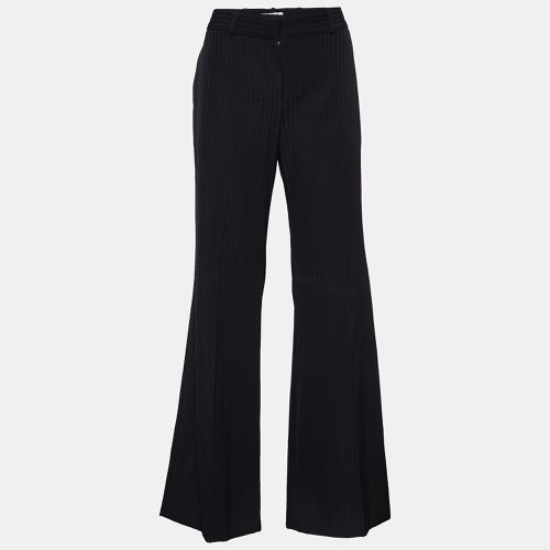 Chloe Black Wool Striped Flared Trousers S - Chloe - Modalova