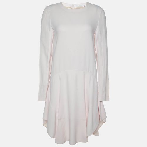 Mist Crepe Mini Full Sleeves Dress M - Chloe - Modalova