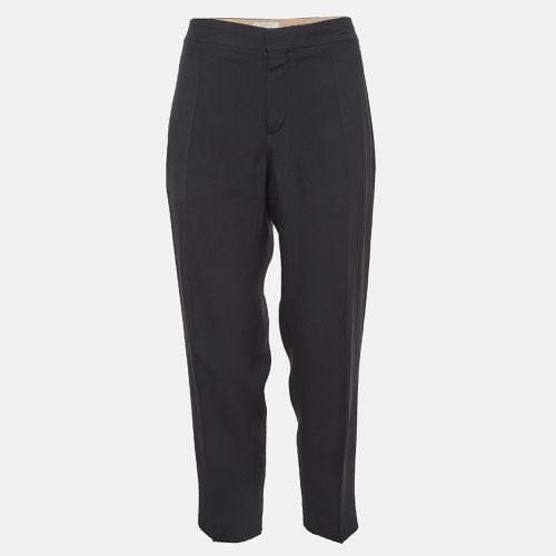 Chloe Black Gabardine Trousers L - Chloe - Modalova