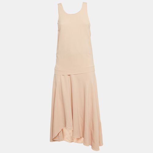 Crepe Sleeveless Asymmetric Midi Dress S - Chloe - Modalova