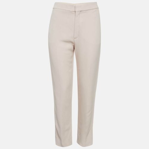 Chloe Pink Crepe Regular Trousers M - Chloe - Modalova