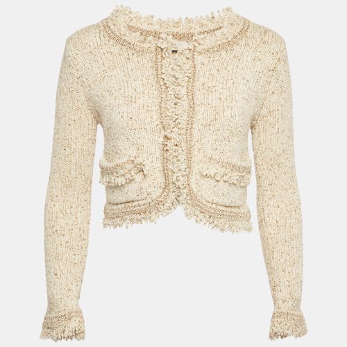 Chloé Knit Fringed Cardigan M - Chloe - Modalova