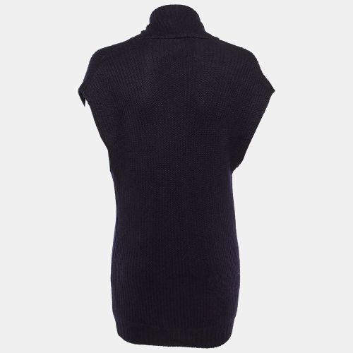Alpaca Wool Toggle Button Front Sweater S - Chloe - Modalova