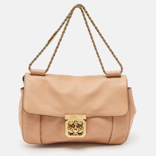 Chloe Peach Leather Medium Elsie Shoulder Bag - Chloe - Modalova