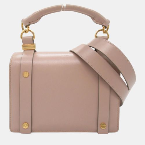 Chloe Leather Beige Ora Shoulder Bag - Chloe - Modalova