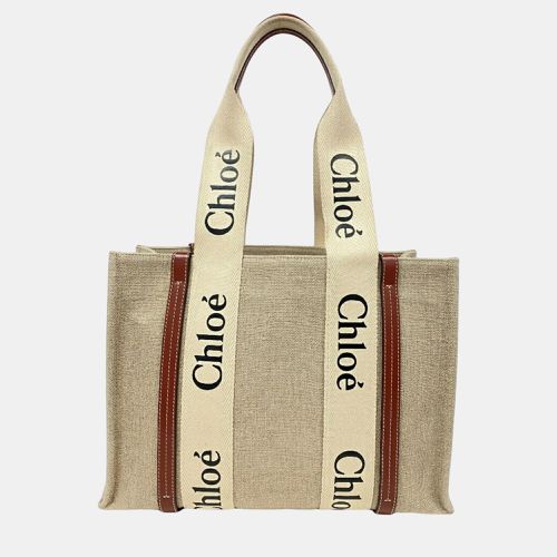 Chloe Beige ody Medium Tote Bag - Chloe - Modalova