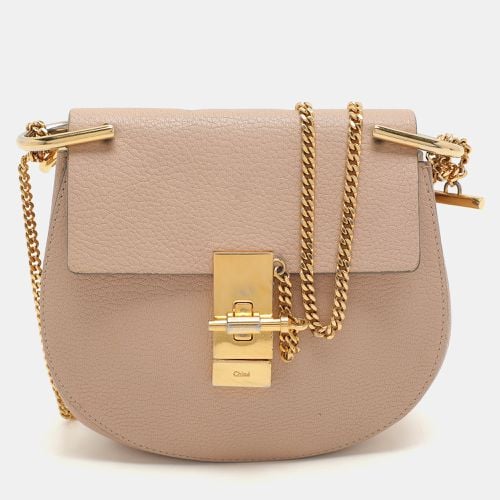 Chloe Beige Leather Small Drew Shoulder Bag - Chloe - Modalova