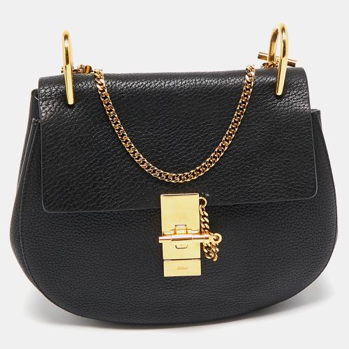 Chloe Black Leather Medium Drew Shoulder Bag - Chloe - Modalova