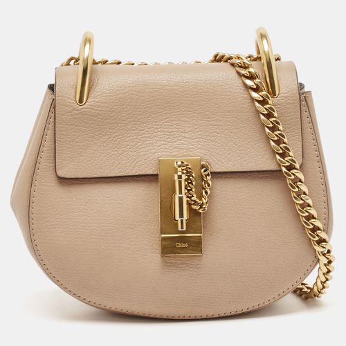 Chloe Beige Leather Small Drew Shoulder Bag - Chloe - Modalova