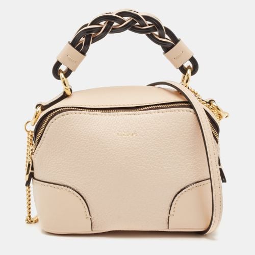 Chloe Beige Leather Mini Daria Chain Bag - Chloe - Modalova