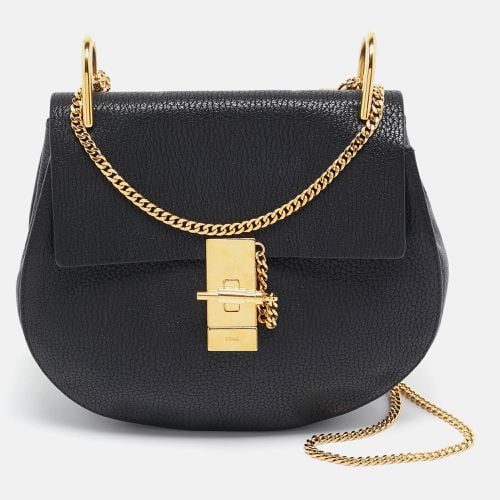 Chloe Black Leather Medium Drew Shoulder Bag - Chloe - Modalova