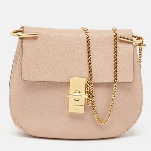 Chloe Pink Leather Medium Drew Shoulder Bag - Chloe - Modalova