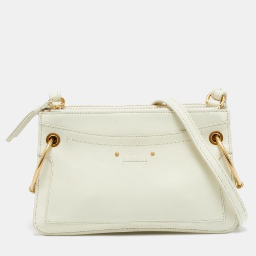 Leather Double Zip Roy Shoulder Bag - Chloe - Modalova