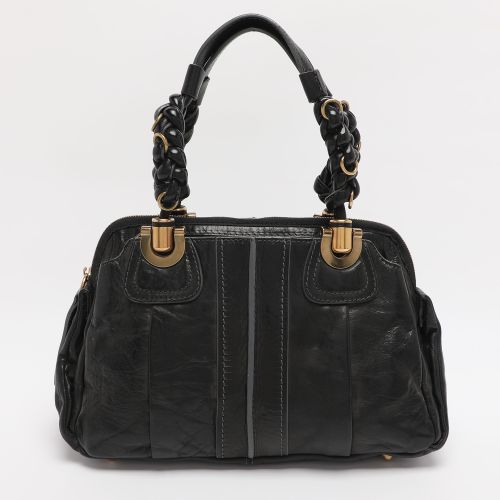 Chloe Black Leather Heloise Satchel - Chloe - Modalova