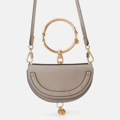 Chloe Nile Minaudiere 2-Way Bag Gray Leather - Chloe - Modalova