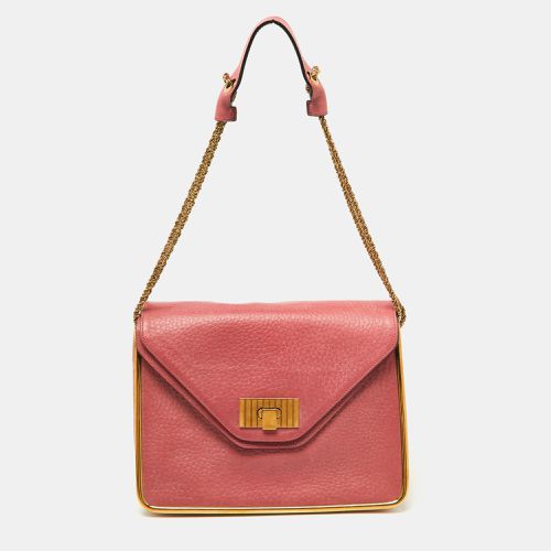 Leather Medium Sally Shoulder Bag - Chloe - Modalova