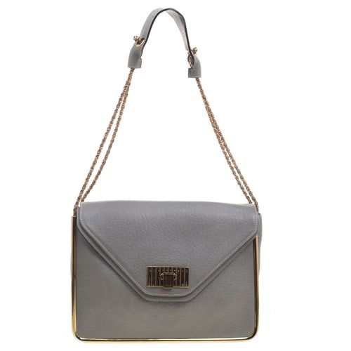 Pebbled Leather Medium Sally Flap Shoulder Bag - Chloe - Modalova