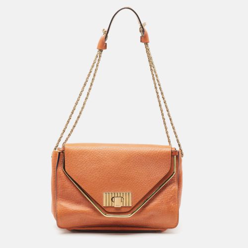 Chloe Brown Leather Medium Sally Shoulder Bag - Chloe - Modalova